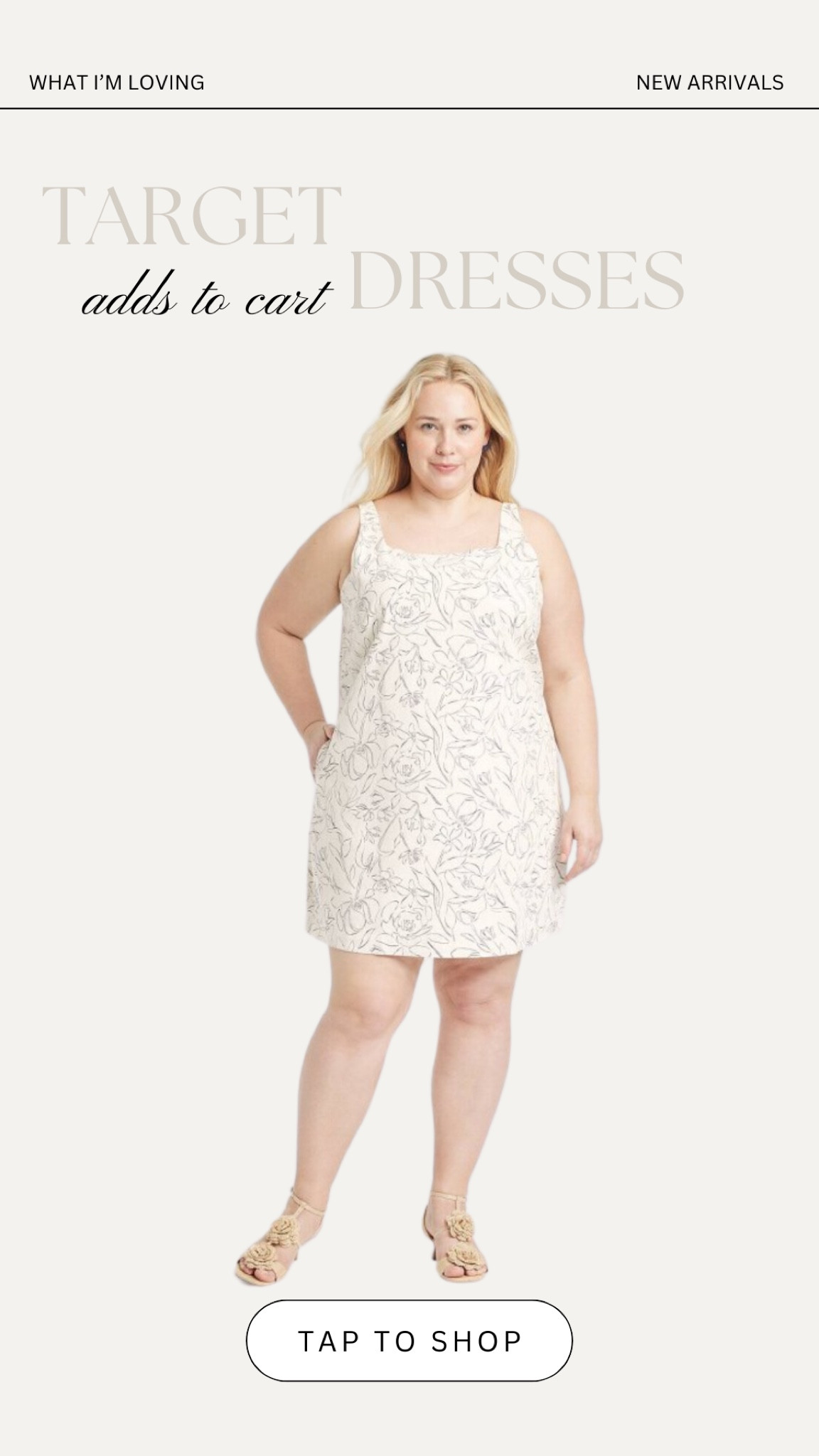 Ordered a 3x in this target beige and black floral shift dresss

#LTKFindsUnder50 #LTKPlusSize #LTKStyleTip