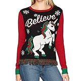 Ugly Christmas Sweater Company Women's Light-Up Pullover Xmas Sweaters Multi-Colored LED Flashing Li | Amazon (US)