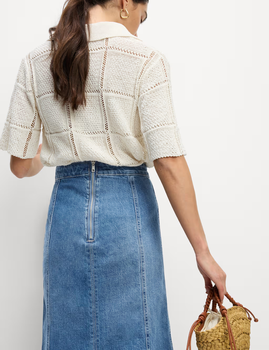 Denim Maxi Skirt | Marks & Spencer (UK)