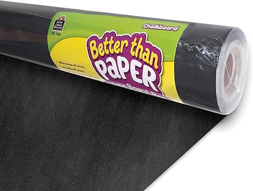 Teacher Created Resources Chalkboard Better Than Paper Bulletin Board Roll (TCR77363) | Amazon (US)