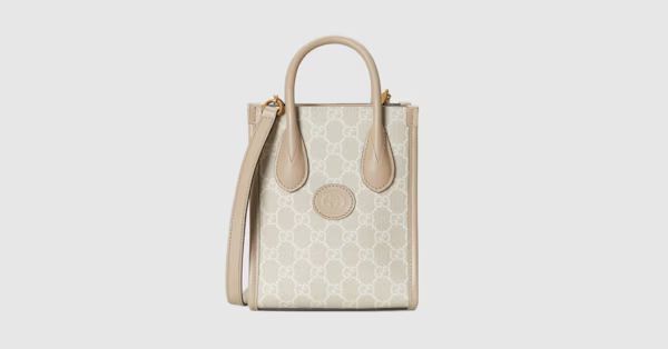 Mini tote bag with Interlocking G | Gucci (US)