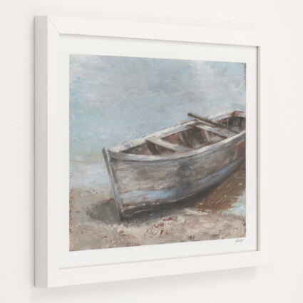 Washed Up Boat 33x45cm | TK Maxx