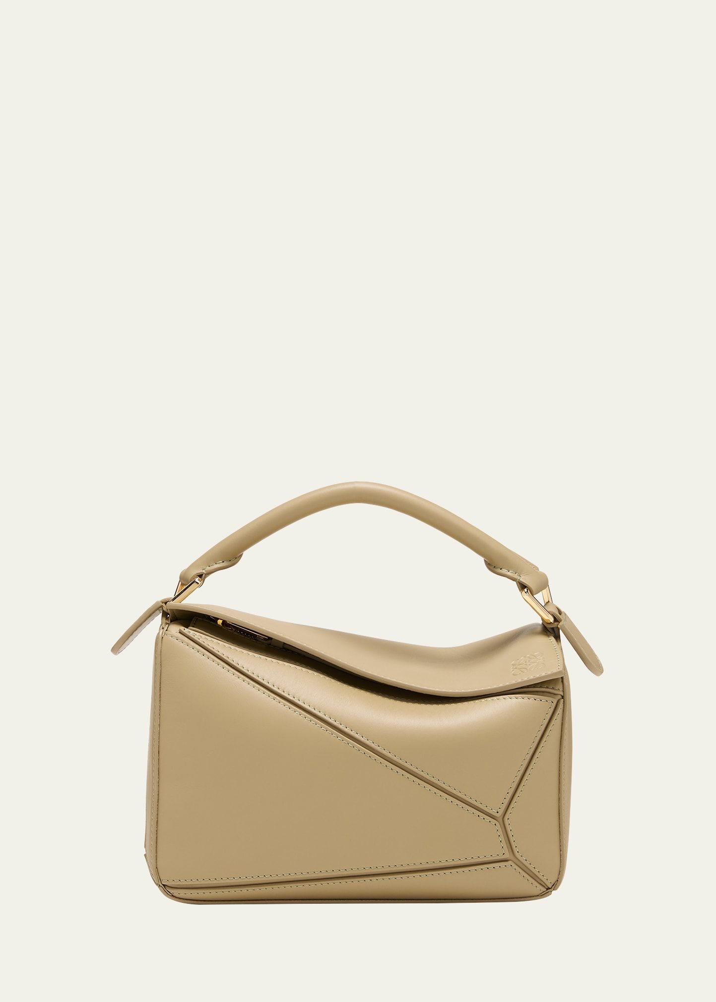 Loewe Small Puzzle Leather Top-Handle Bag | Bergdorf Goodman