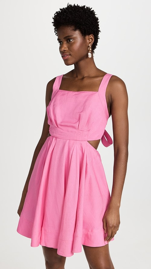 Clara Tie Back Mini Dress | Shopbop