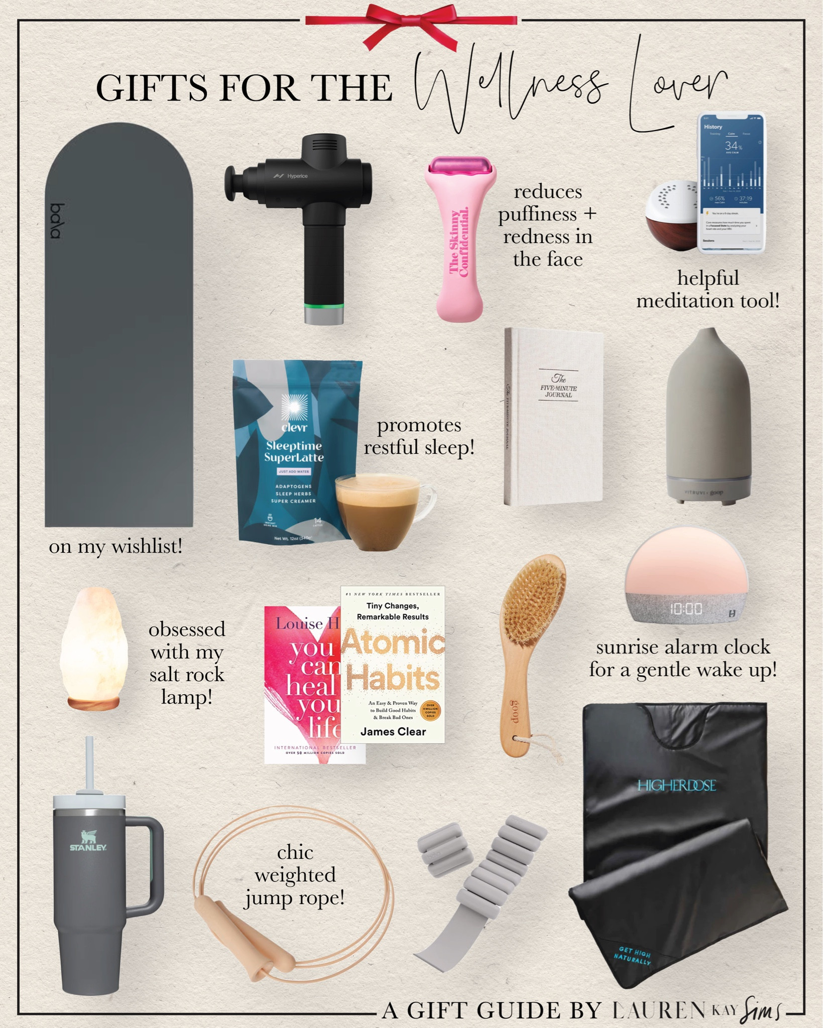 gift ideas for the wellness lover 🎁 #giftguide #wellnessgifts 

#LTKfit #LTKGiftGuide