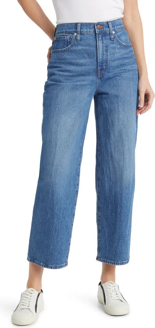 The Perfect Vintage Crop Wide Leg Jeans | Nordstrom