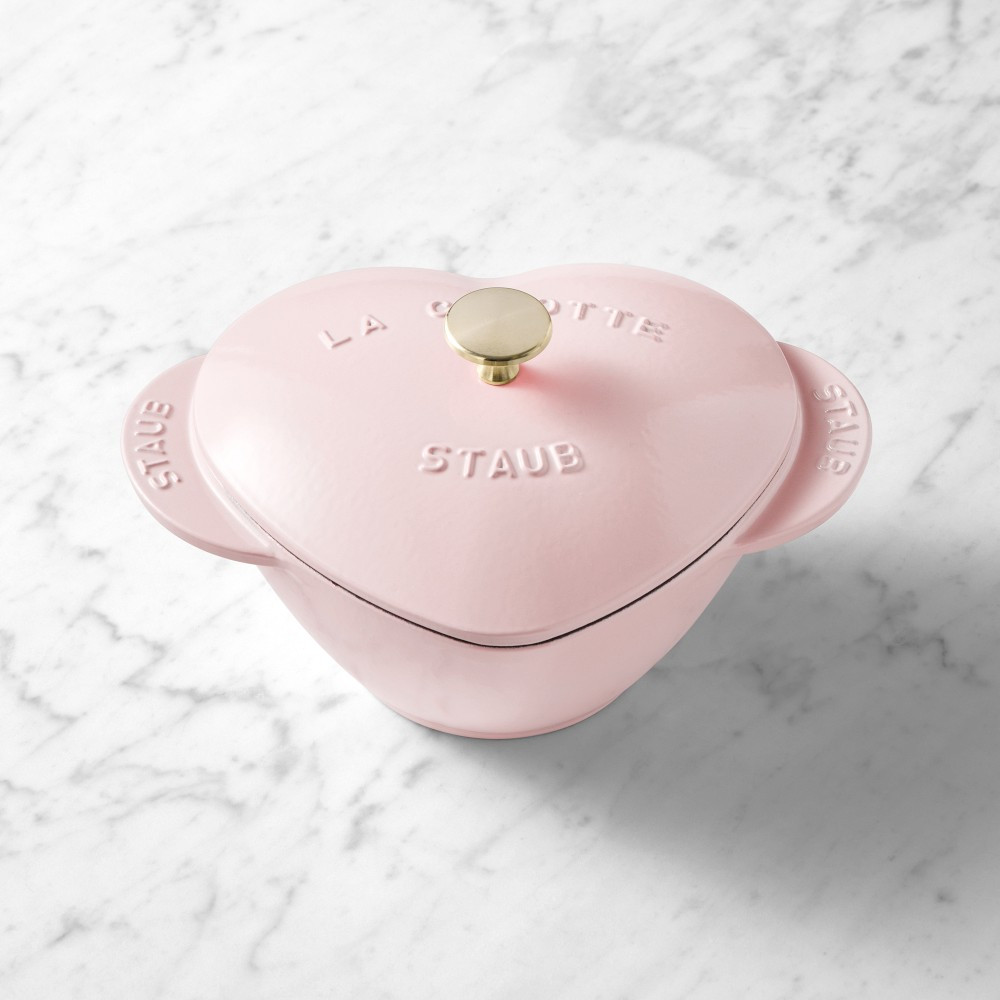Staub Enameled Cast Iron Heart Dutch Oven, 1 3/4-Qt | Williams-Sonoma