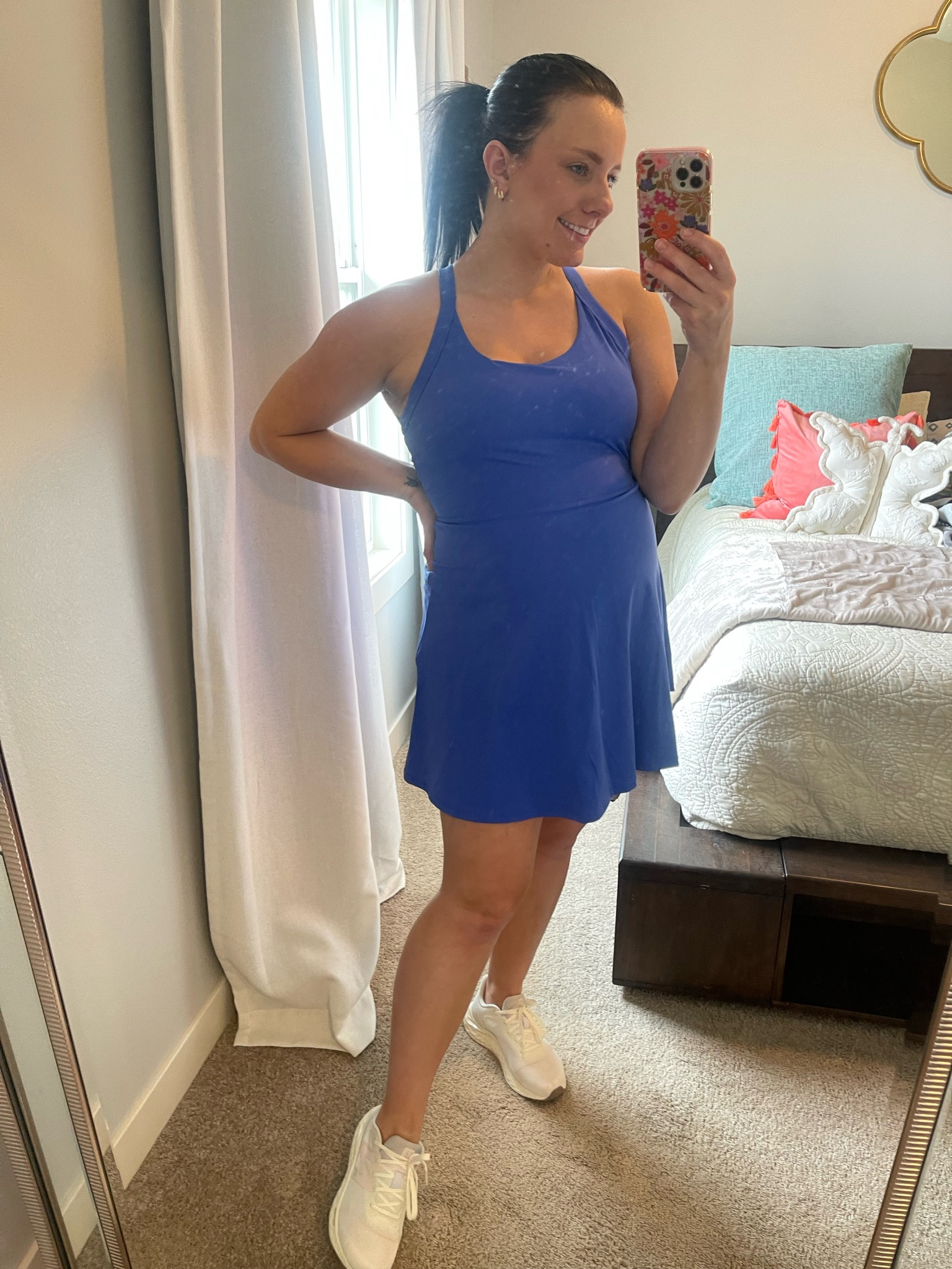 3rd trimester women’s athletic dress with built in shorts! 

#LTKFindsUnder50 #LTKActive