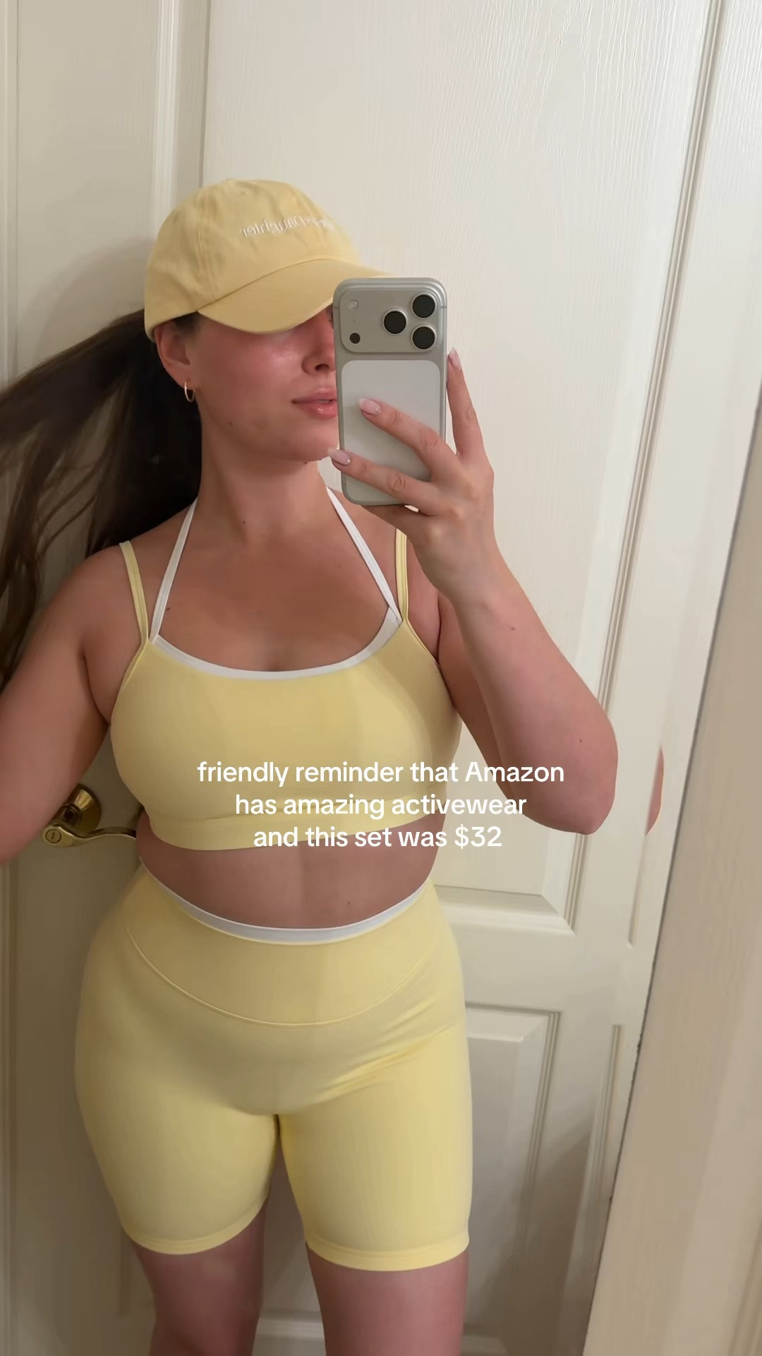 Double layer workout set from Amazon!

$32 and such a great quality -￼ comes in so many colors!

Comes with top and bottoms, I sized up to a medium

#LTKootd #LTKfitnessgoals #LTKmorningroutine