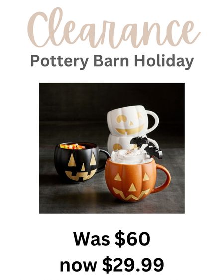 Pottery barn holiday clearance finds! 

Pottery Barn, holiday decor, deals, huge sale, daily deals, sale alert, home decor sale, Halloween

#LTKunder50 #LTKSeasonal #LTKsalealert