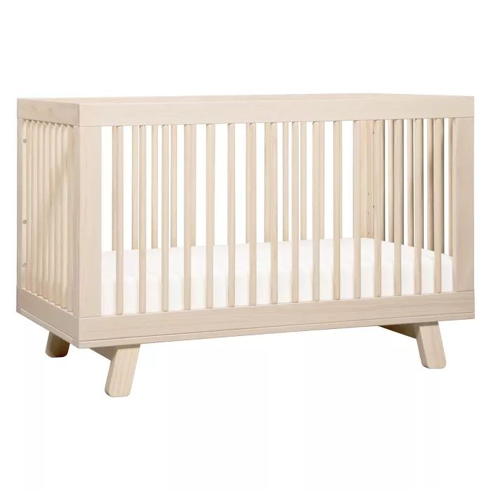 Babyletto Hudson 3-in-1 Convertible Crib with Toddler Rail, Greenguard Gold Certified - Washed Na... | Target