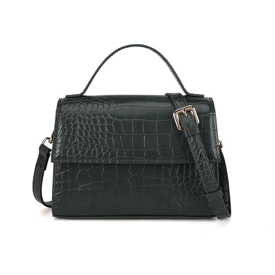 Gladdon Small Leather Crossbody Purse for Women Trendy Ladies Top Handle Shoulder Bags | Amazon (US)