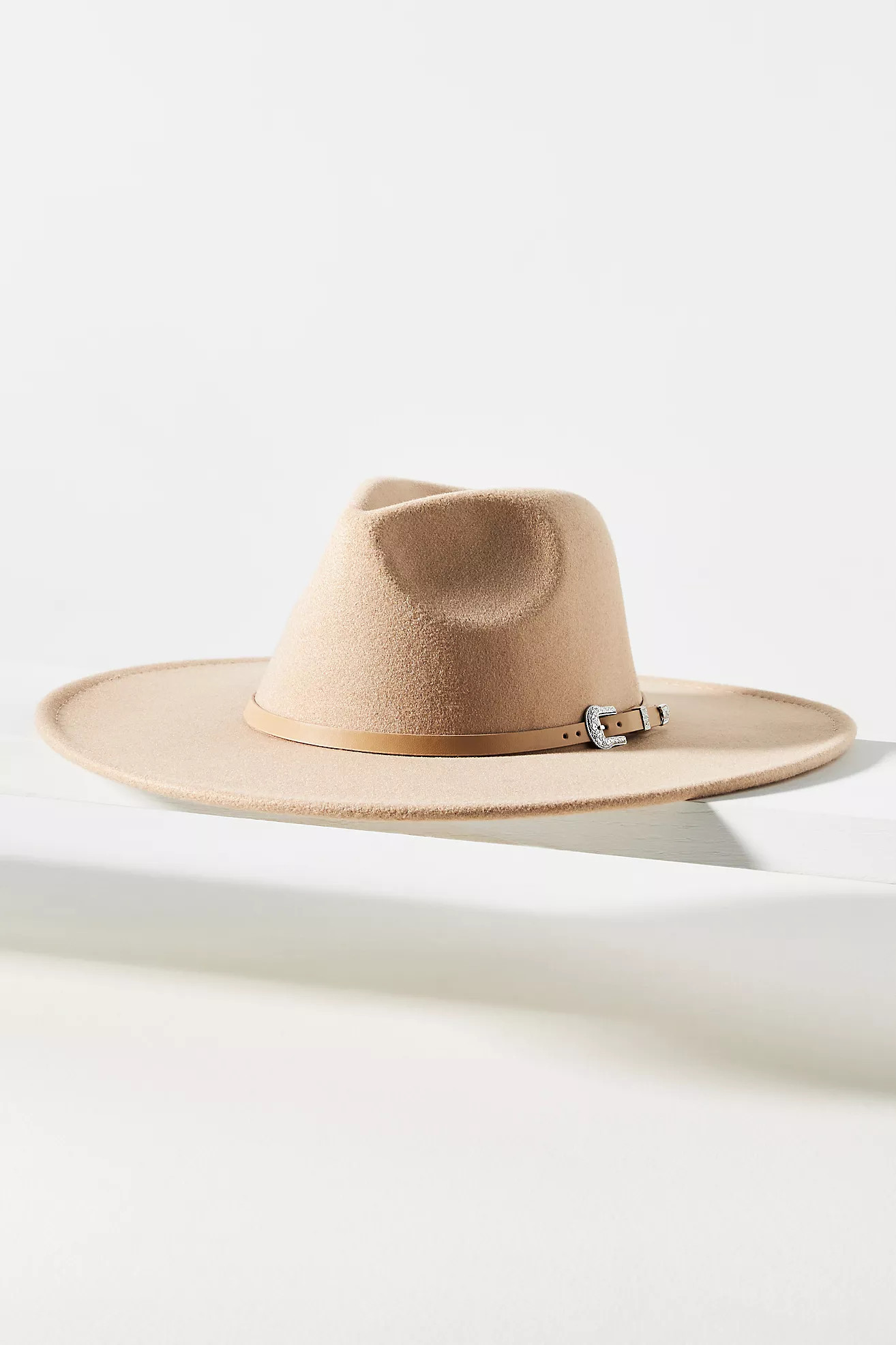 San Diego Hat Co. Felt Buckle Fedora | Anthropologie (US)