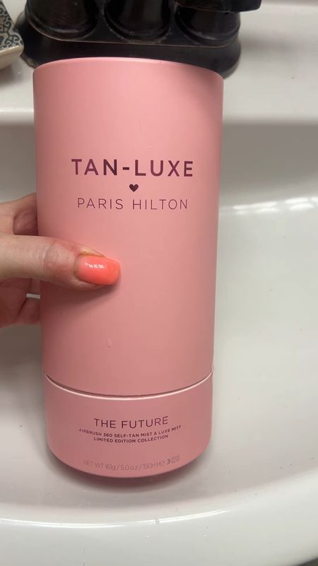 Absolutely OBSESSED with this tanner. I can officially say that it is my favorite of all time. (I’ve been sunless tanning for over 25 years, so that is saying a lot!)
It’s clear, so no stains on your clothes or bedding.
It dries super fast, so no sticky feeling and it gives such a good, believable tan… all w/out the dreaded self tanner scent.
Also, it comes with a super plush tanning mitt (use the mitt…. ALWAYS USE THE MITT)!)
Beauty, cosmetics, summer, tan, tanner, skin caree

#LTKFindsUnder50 #LTKVideo #LTKBeauty