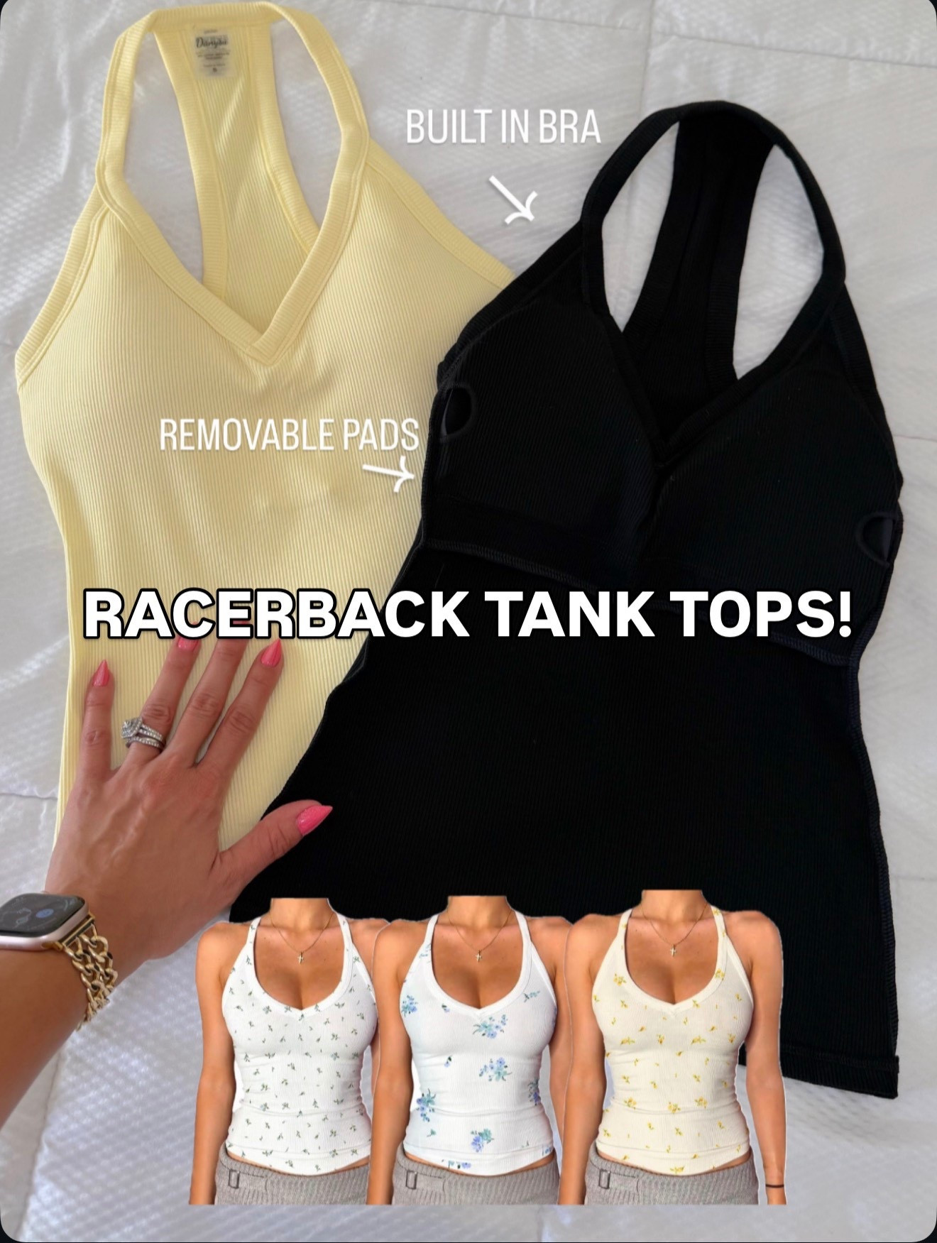 Love these Racerback tanks! So good and affordable 

#LTKootd #LTKSeasonal #LTKMidsize