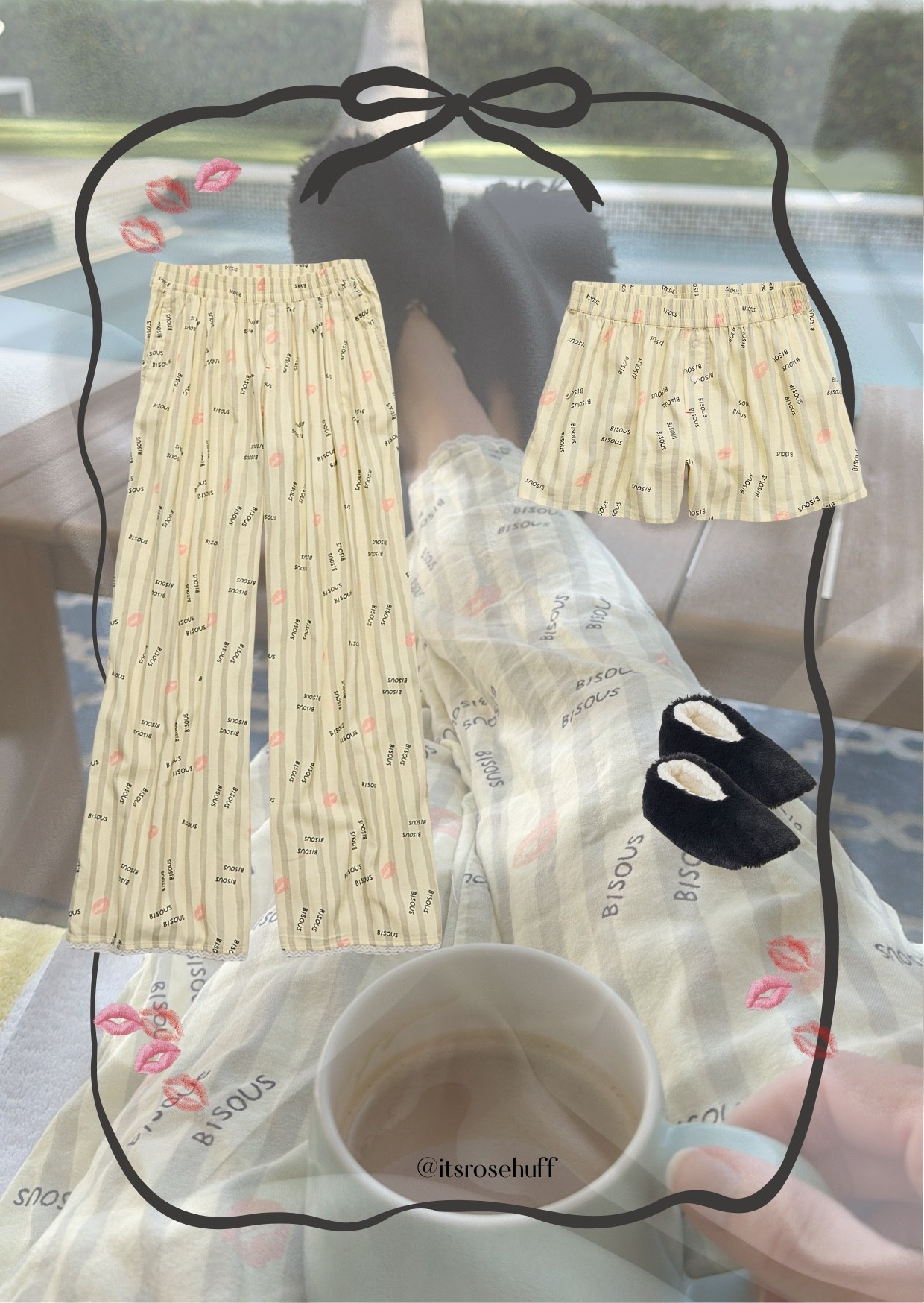 Cozy pajamas and slippers. I sized up to a medium in pj pants for a perfect oversized fit. All sets on sale! 

#LTKselfcare #LTKSaleAlert #LTKTravel