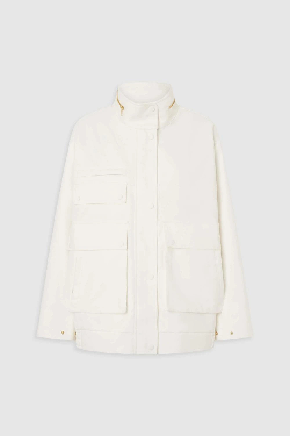 Utility Parka White | Oroton