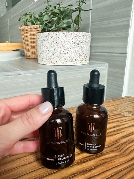 I apply the serum and then the oil every morning! Then add sunscreen on top 😉 

#LTKbeauty