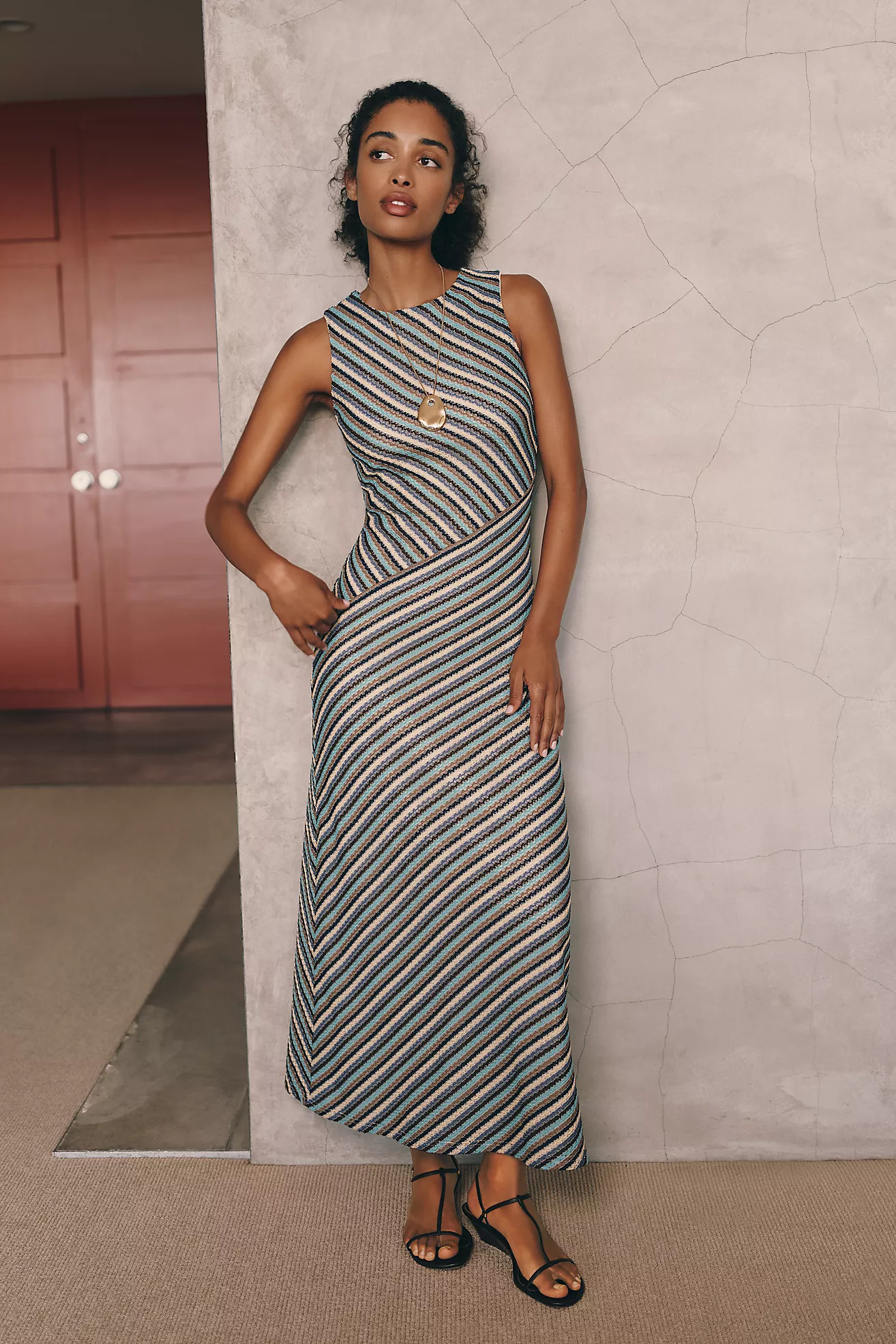 MON RENN Dallas Maxi Dress | Anthropologie (US)