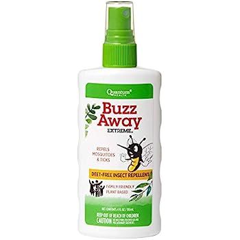 Quantum Health Buzz Away Extreme - DEET-free Insect Repellent, Essential Oil Bug Spray - Small Ch... | Amazon (US)