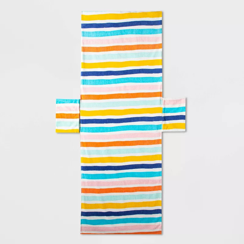 Chair Pocket Beach Towel - Sun Squad™ | Target