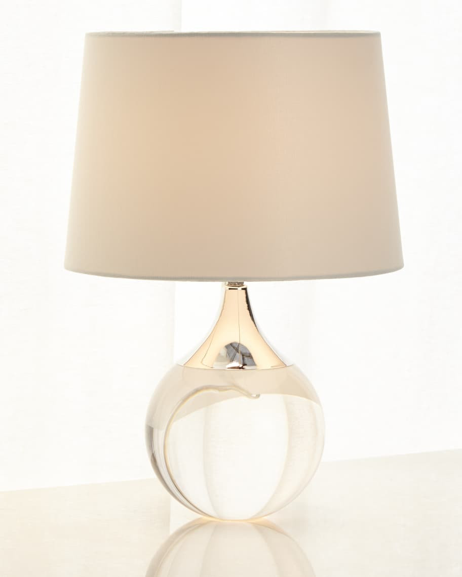 Fluted Crystal Ball Lamp | Horchow