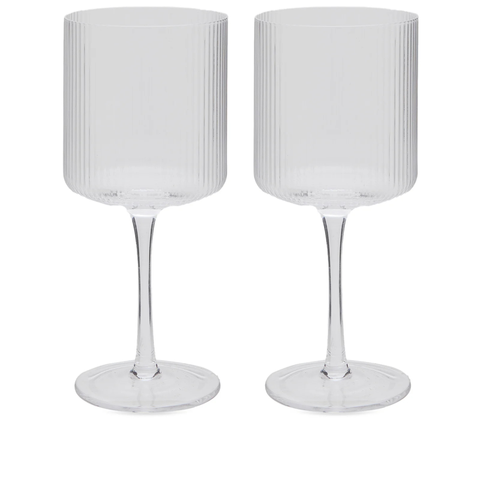 ferm LIVING Ripple Red Wine Glasses - Set of 2 | END. Clothing