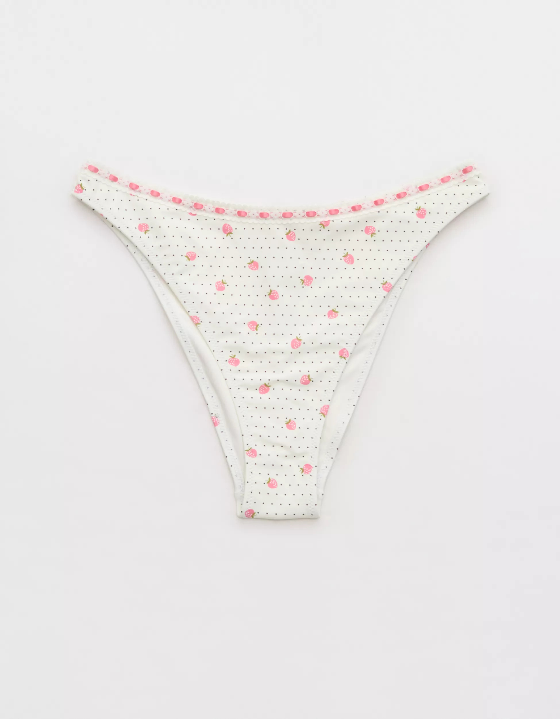 Aerie Mid Rise Cheeky Bikini Bottom | Aerie
