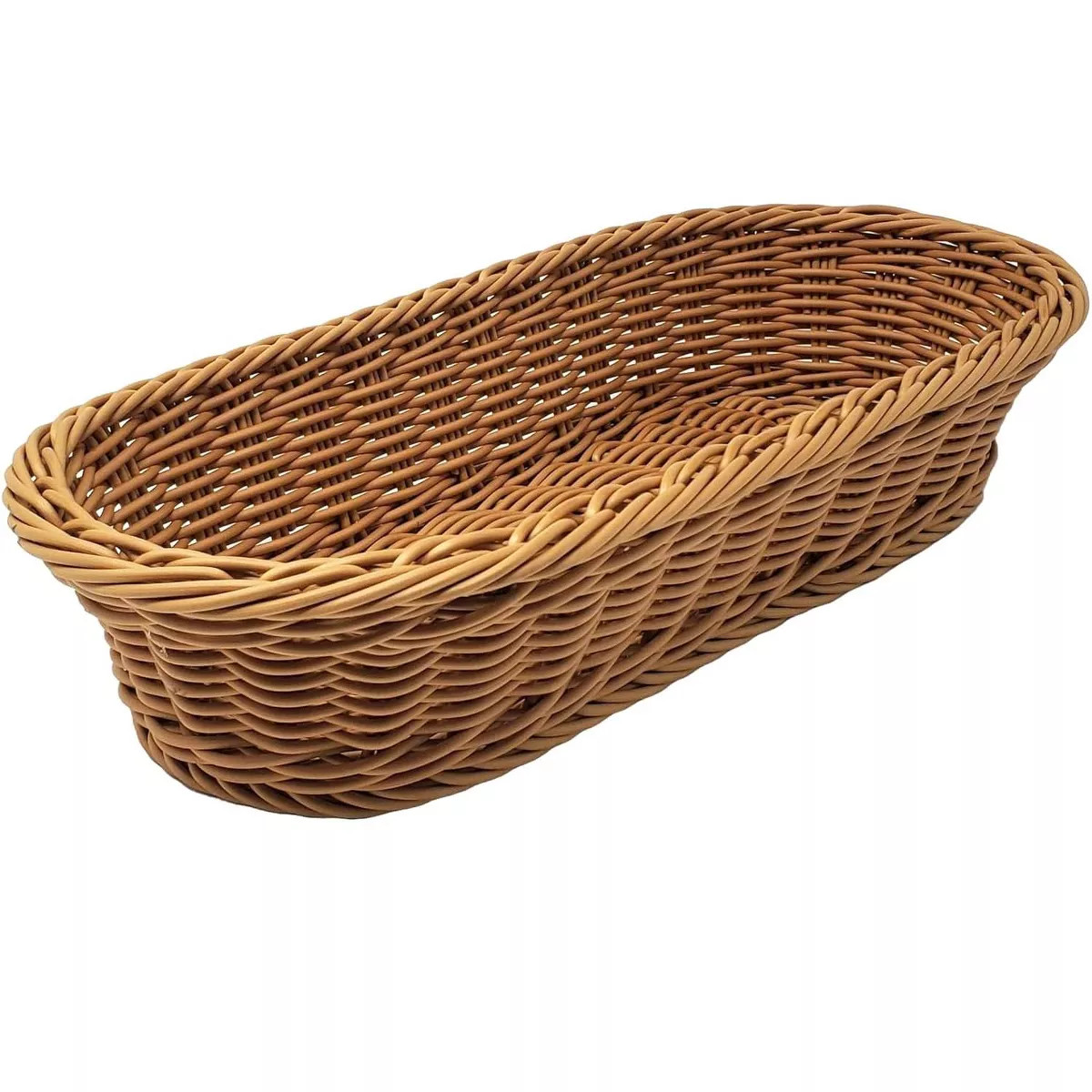 Kovot Wicker Bread Basket - 14.5" Woven Polypropylene Basket – For Food Display and Serving –... | Target