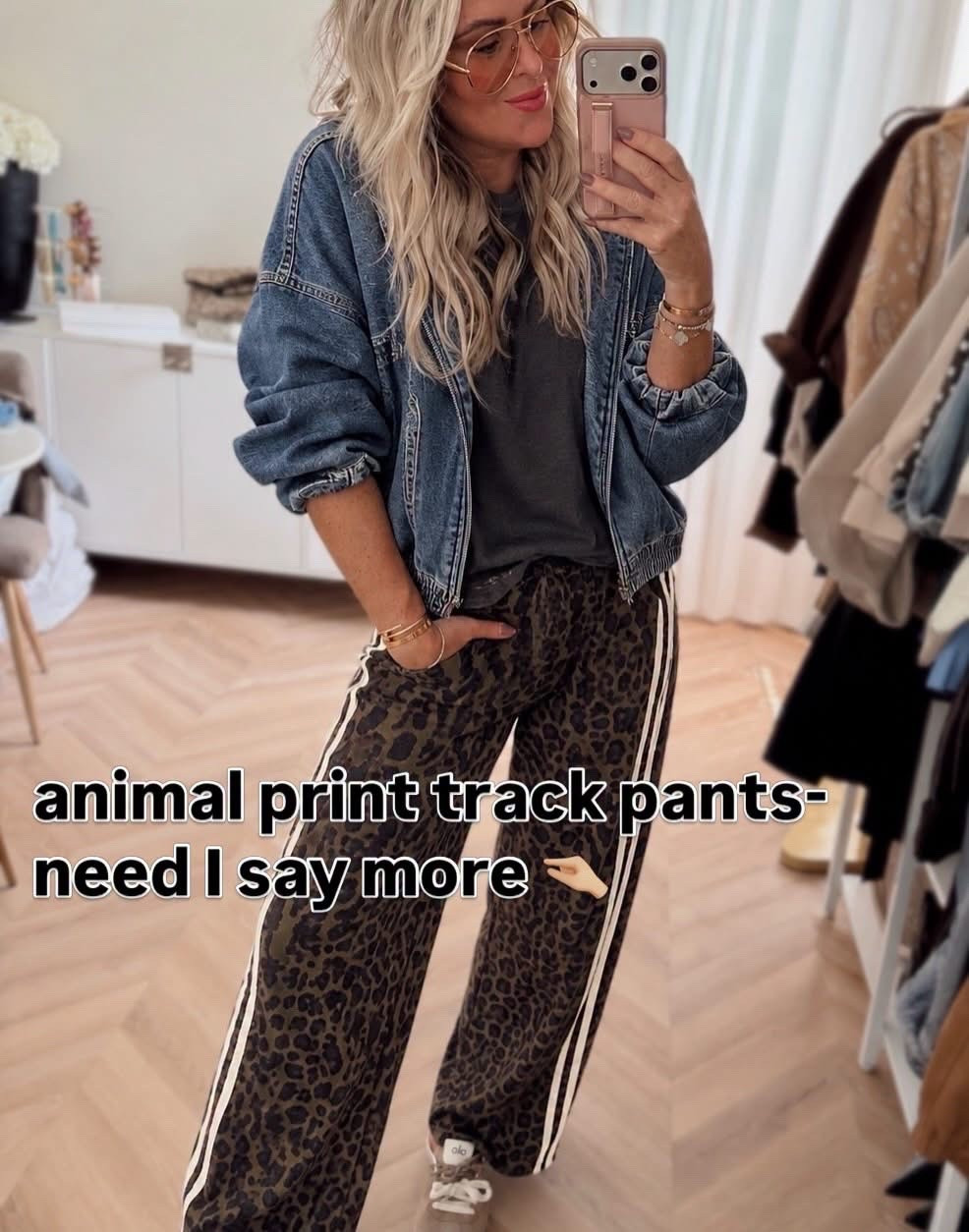 Okay THIS is how you do animal print. 🐆 all from Amazon ladies! These leopard pants with the sporty stripe are such a fun statement without feeling like too much. Love them dressed down with a denim jacket, tee + sneakers for an easy everyday fall look!

Leopard pants, animal print pants, denim jacket, casual fall outfit, fall fashion, sneakers, sporty chic outfit, women’s casual style, everyday outfit

#LTKSeasonal #LTKSaleAlert