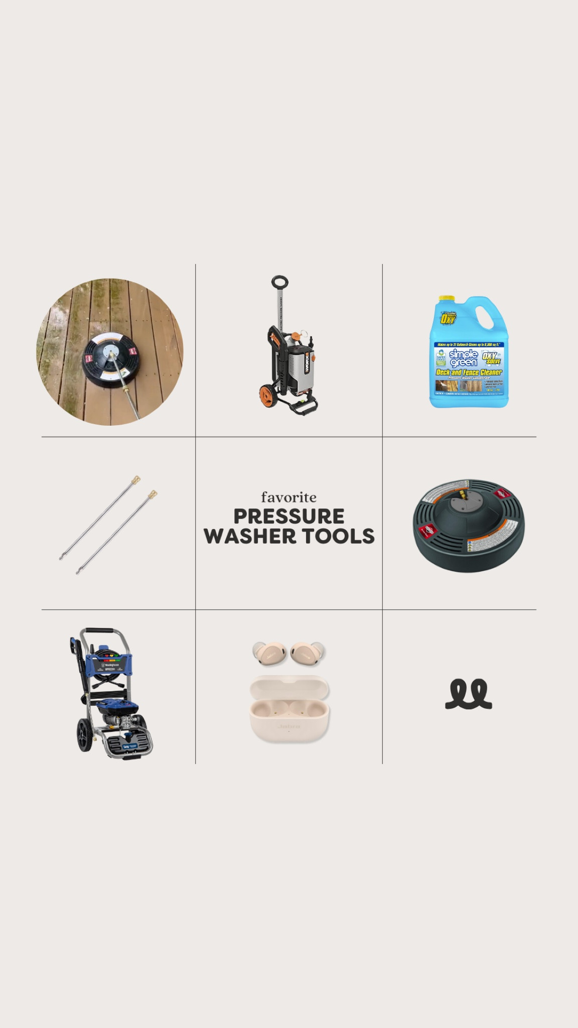 Favorite pressure washer tools

#LTKHome