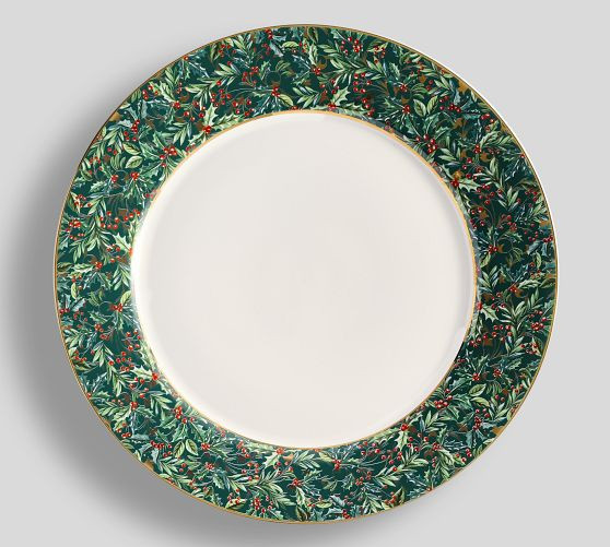 12 Days of Christmas Stoneware Charger Plates | Pottery Barn (US)