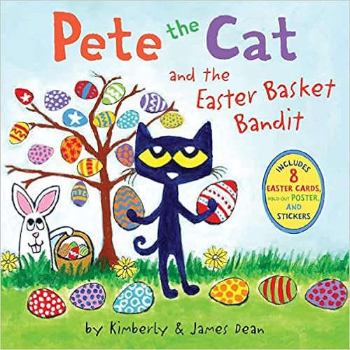 Pete the Cat and the Easter Basket Bandit: Includes Poster, Stickers, and Easter Cards!: An Easte... | Amazon (US)