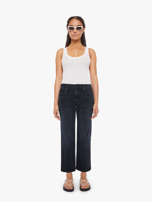PETITES The Lil Mid Rise Zip Rambler - Night In Venice | Mother Denim