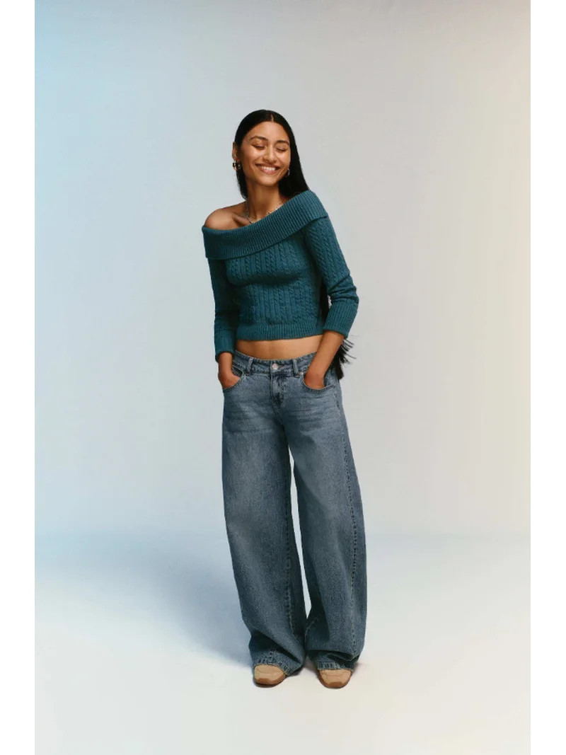 No Boundaries Ultra Baggy Jeans, 30.5", 31.5", 32.5'', 34.5" Inseams, Women's and Women's Plus 00... | Walmart (US)