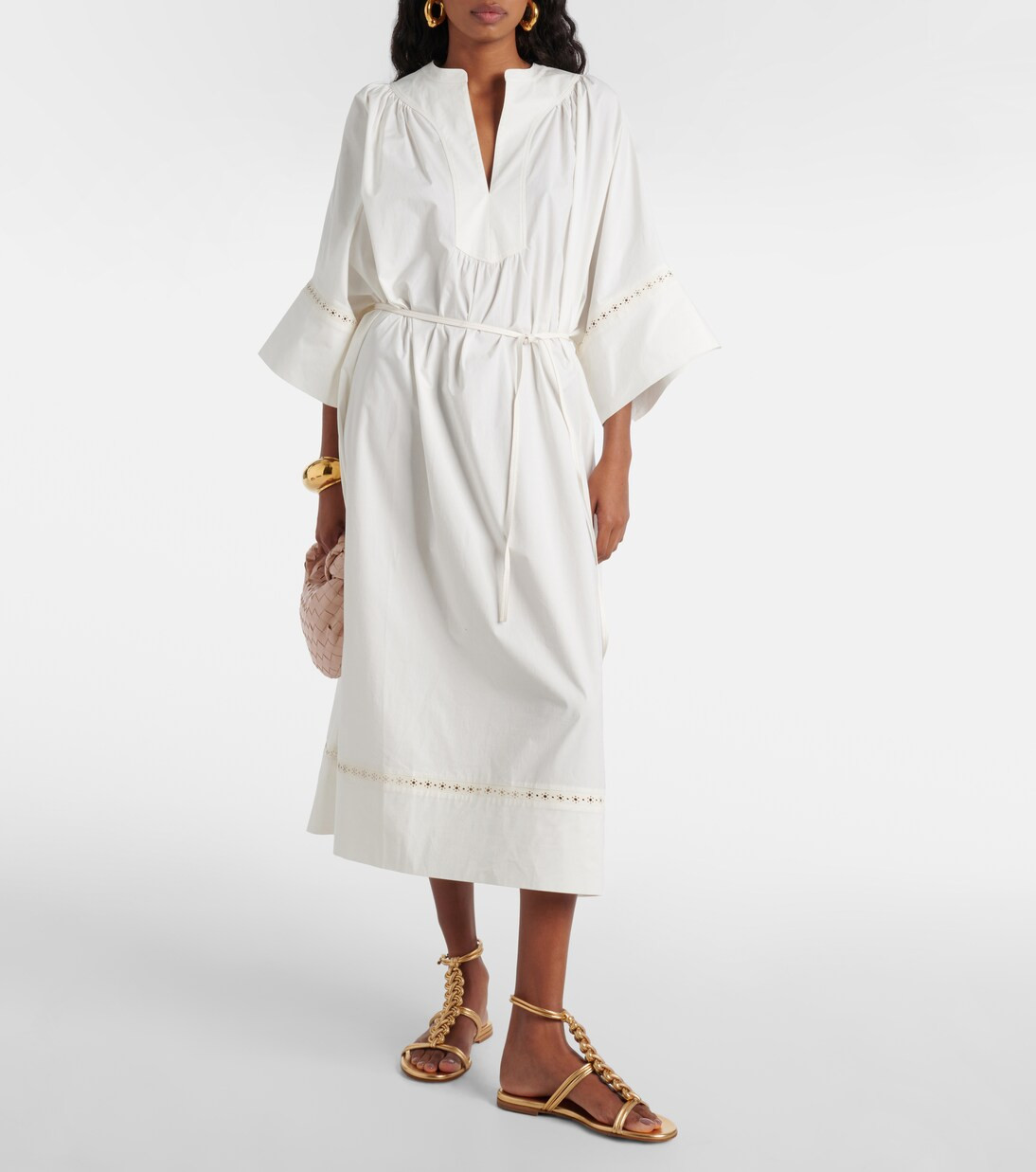 Sandali Capua in pelle metallizzata | Mytheresa (IT)