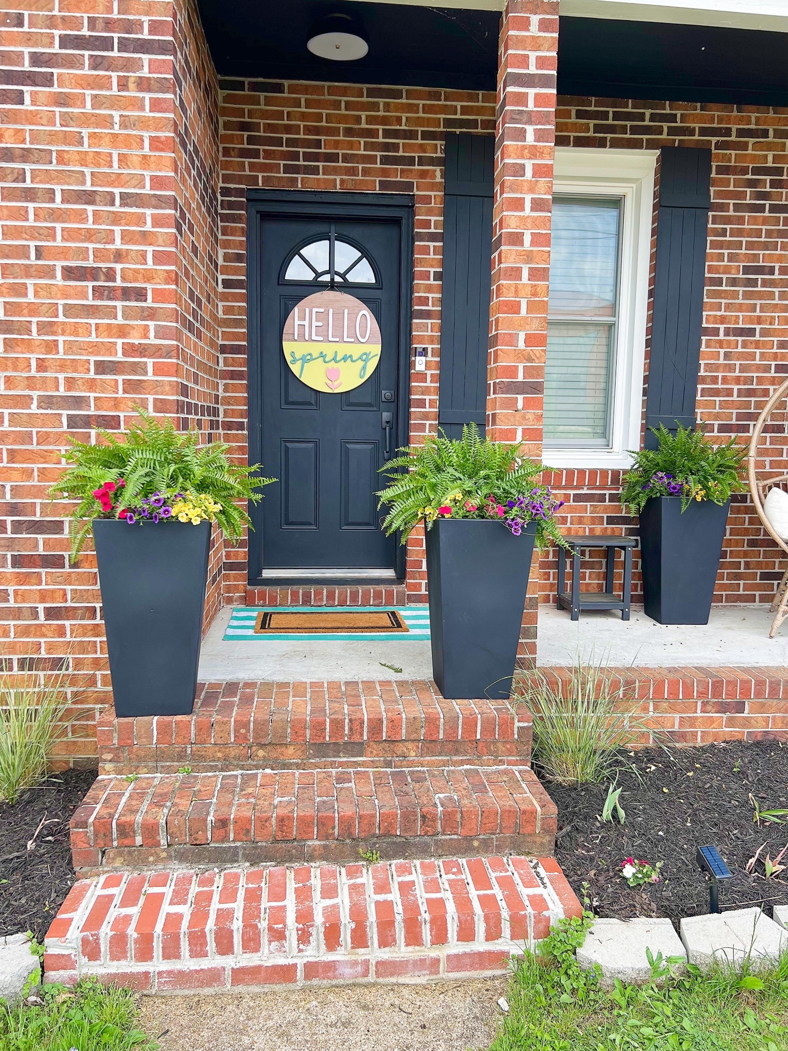 The prettiest fern planters for this summer! #planters #springdecor #porchdecorating 

#LTKSeasonal