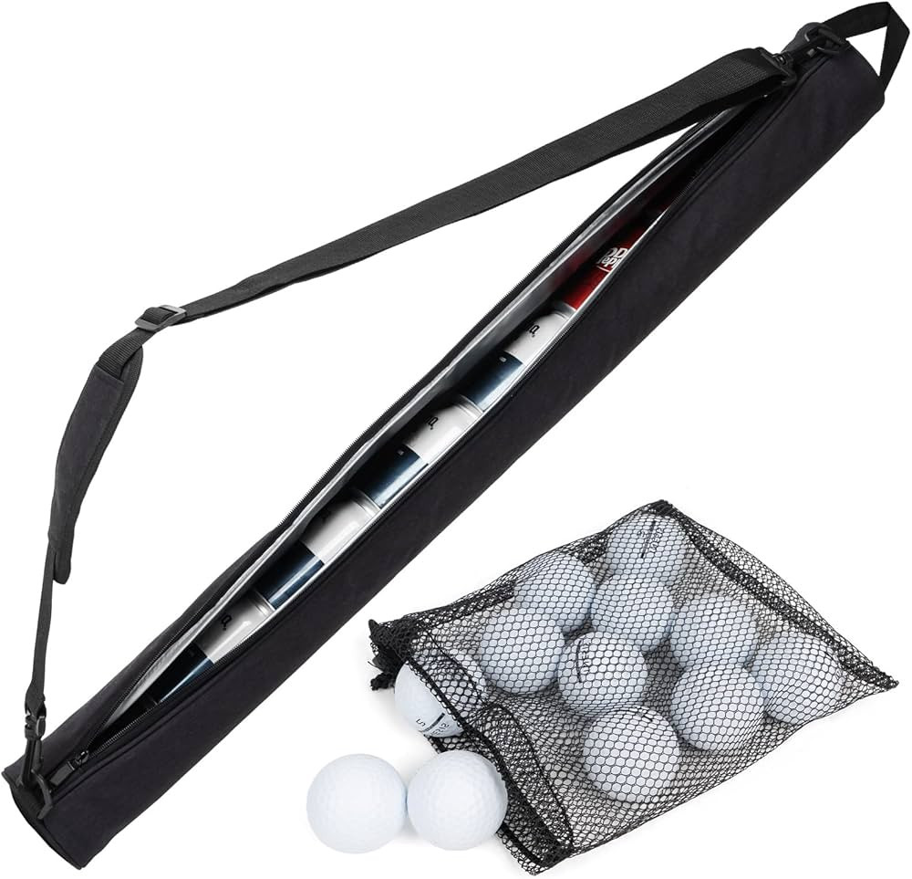 Golf Cooler Bag - Beer Sleeve for Golf Bag Adjustable - 35 Inches 7 Pack Golf Bag Cooler Sleeve w... | Amazon (US)