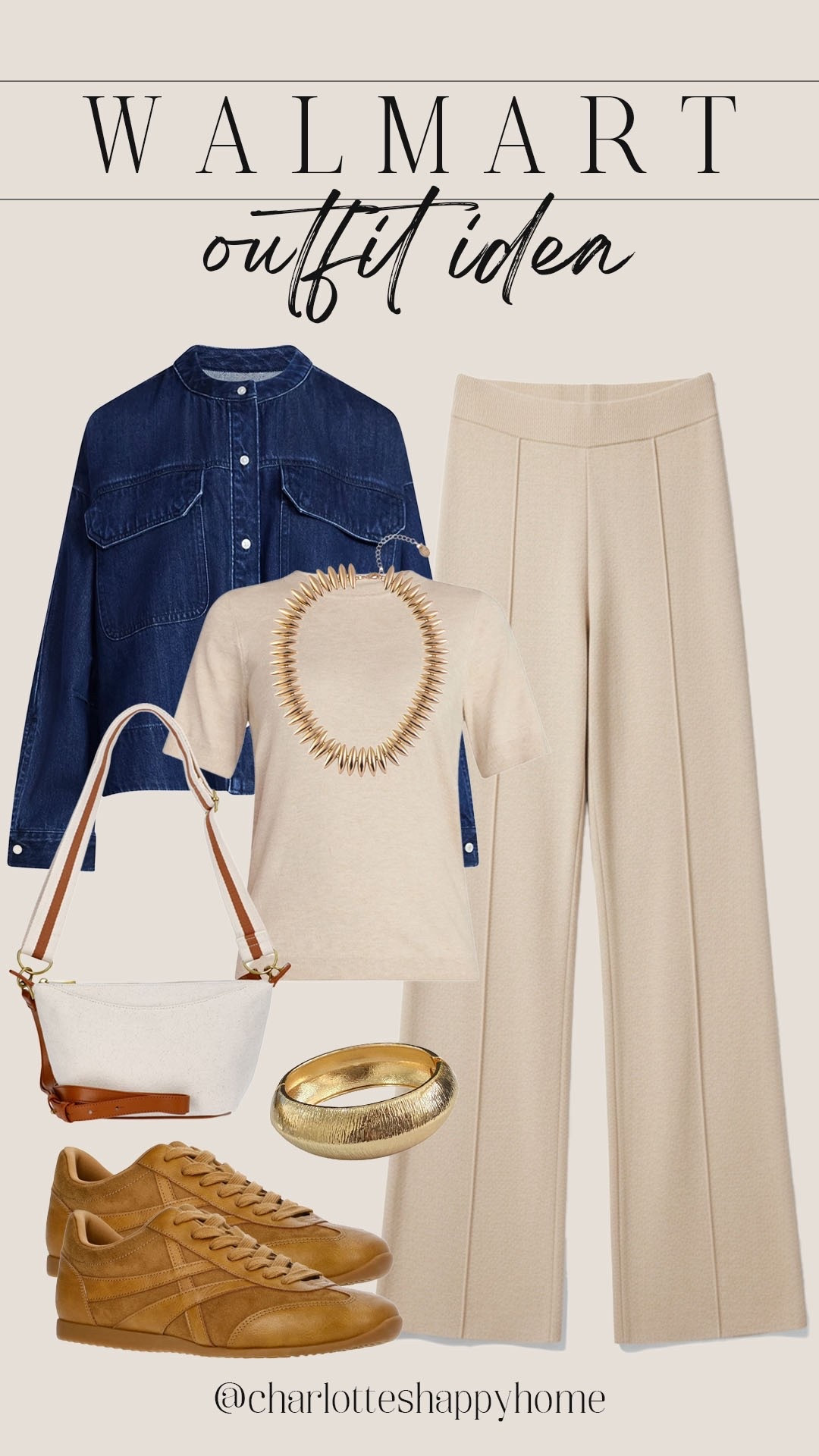 My favorite kind of OOTD! Comfy, cute and put together - all from Walmart! 

#walmartfinds

Walmart finds. Walmart fashion. Walmart new arrivals. Walmart winter to spring outfit. Walmart spring style. Walmart matching sweater set. Walmart spring matching set. Walmart denim jacket. Walmart trendy spring handbag. Walmart trendy spring sneakers  

#LTKSeasonal #LTKSaleAlert #LTKootd