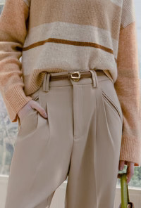 Leather Belt - Cognac | Petite Studio NYC