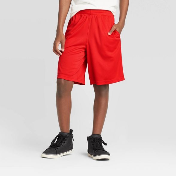 Boys' Pull-On Active Shorts - Cat & Jack™ Red | Target