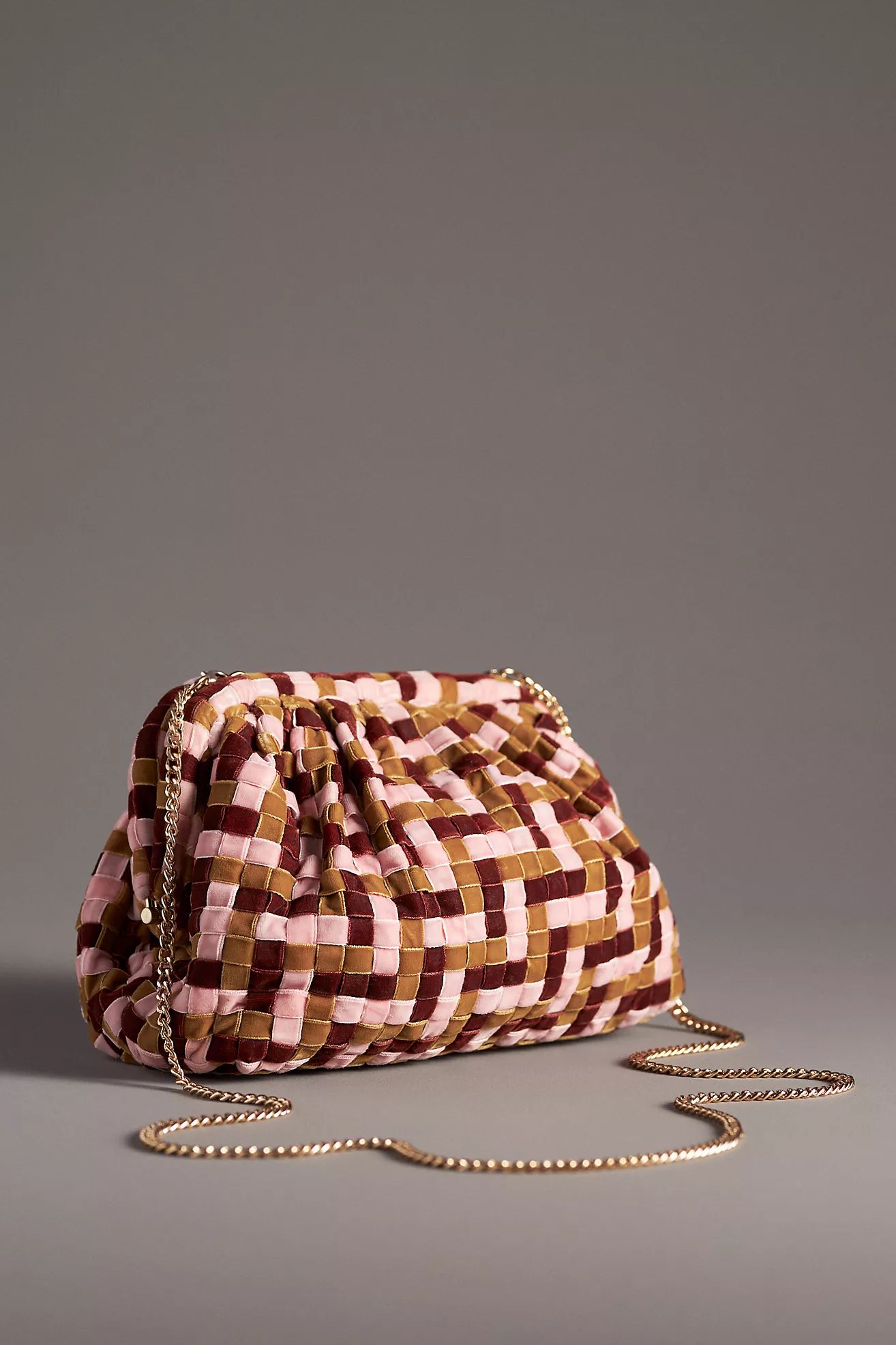 Velvet Woven Clutch | Anthropologie (US)