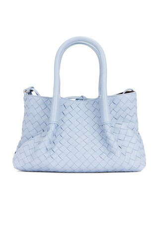 Bottega Veneta New Mini Tote Bag in Baby Blue | FWRD 