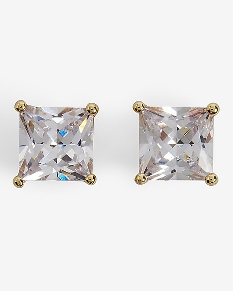 Rhinestone Stud Earrings | Express