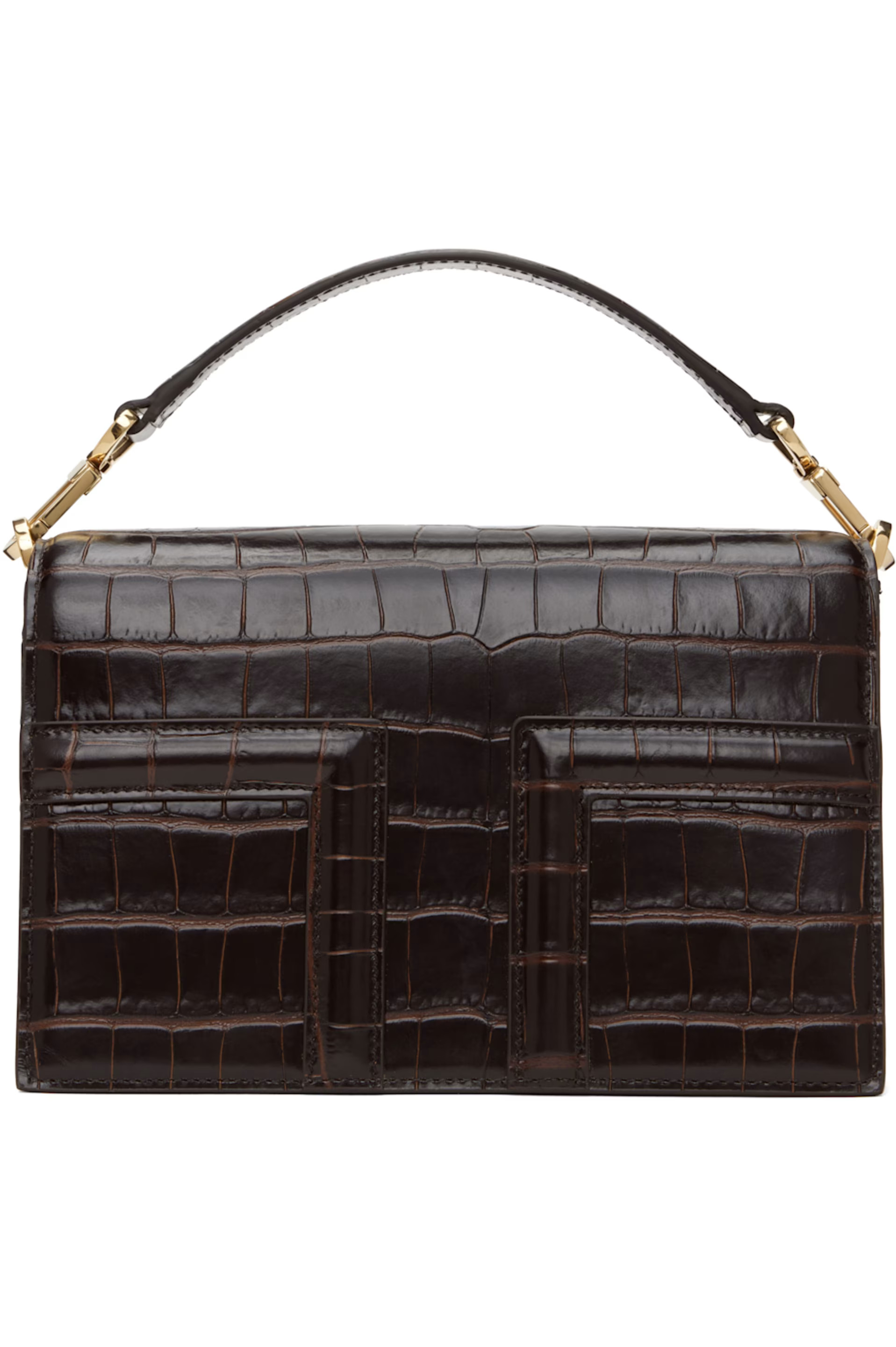 Brown Mini T-Flap Bag | SSENSE