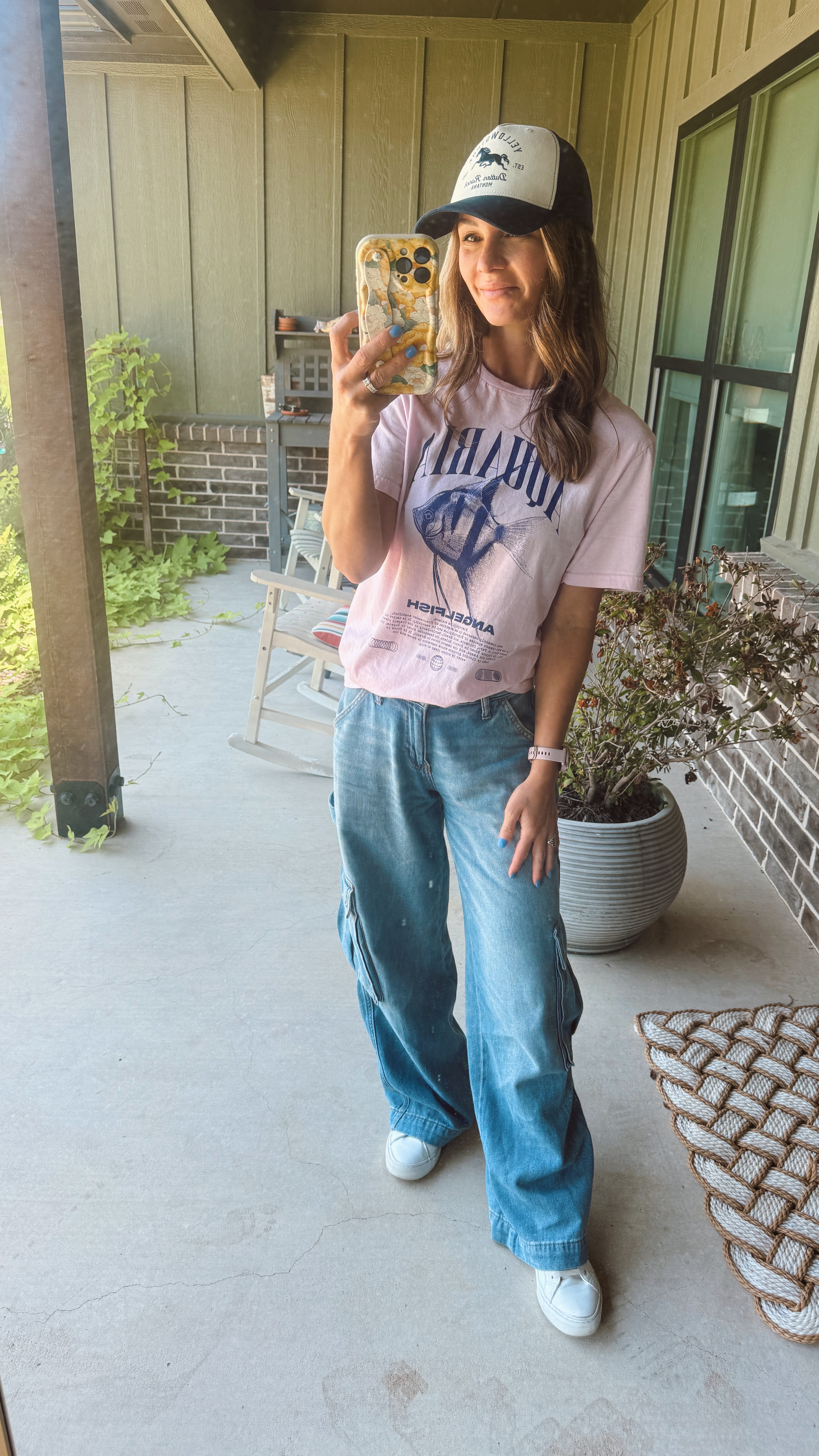 Small in top, small in pants. These are mid rise and so comfy! 

#LTKFindsUnder100 #LTKStyleTip