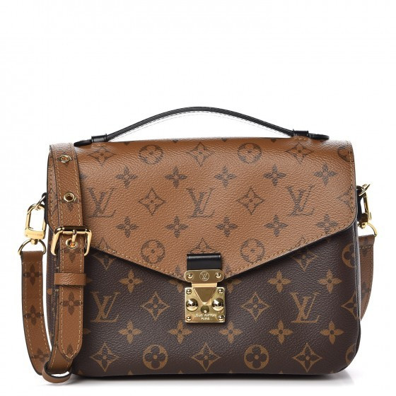 LOUIS VUITTON Reverse Monogram Pochette Metis | Fashionphile