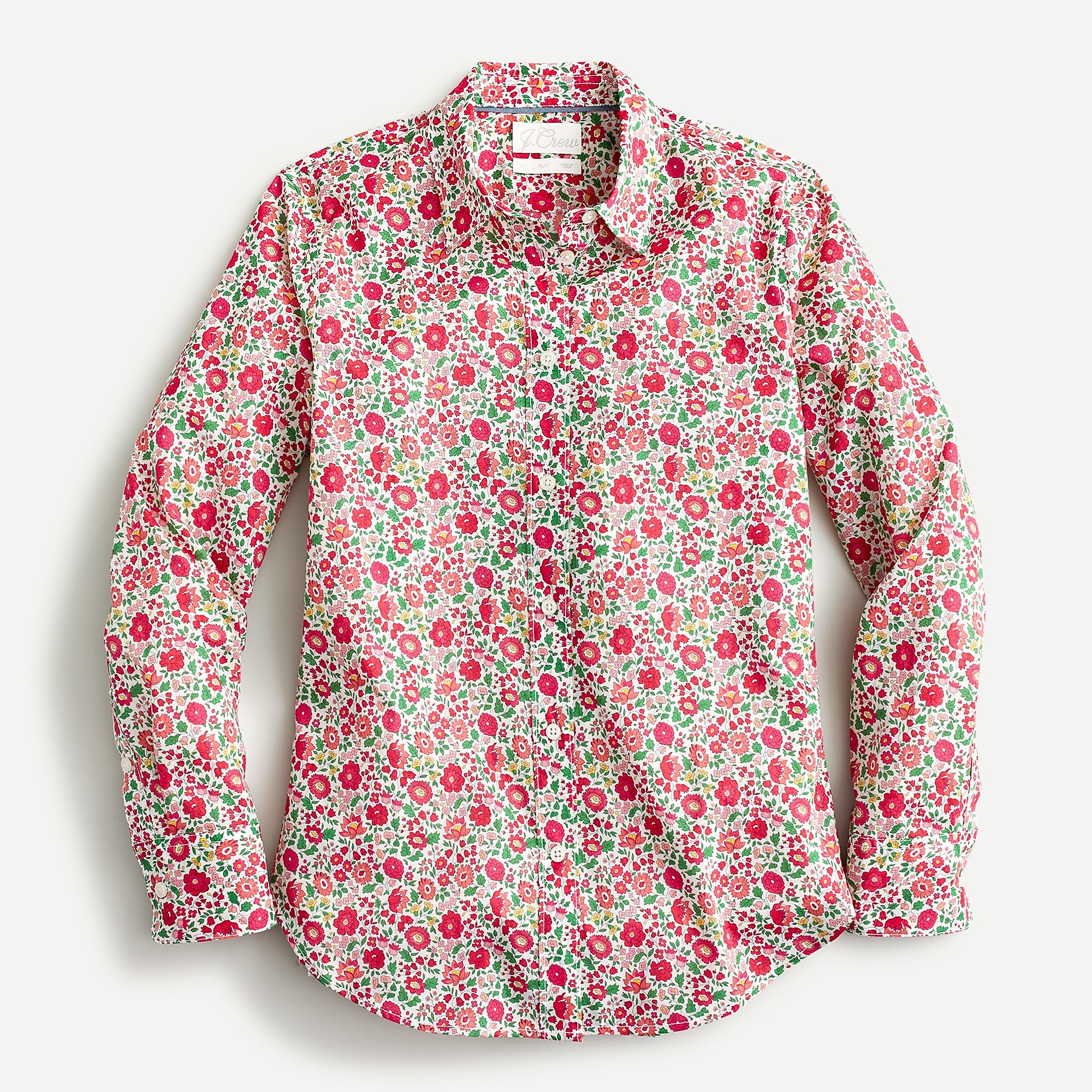 Slim-fit shirt in Liberty® Danjo floral | J. Crew US