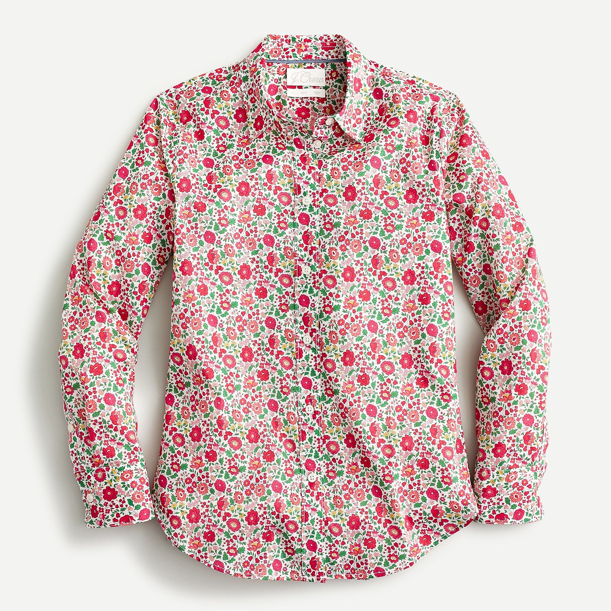 Slim-fit shirt in Liberty® Danjo floral | J.Crew US