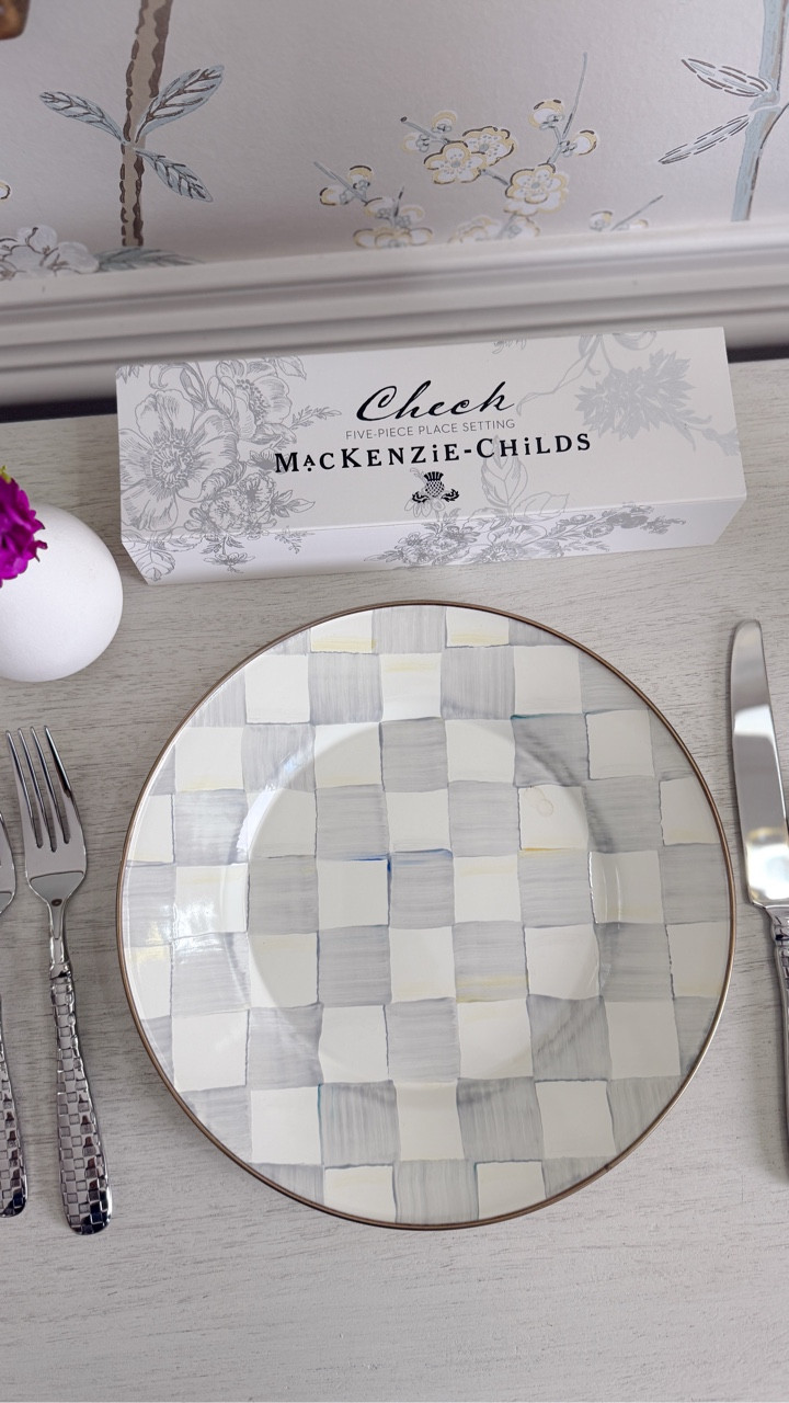 I just received the most beautiful Mackenzie-Childs pieces. Perfect for hosting this holiday season! ❤️